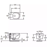 Унітаз підвісний Devit Do It з кришкою soft-close, Vortex Flush, білий глянець (4010511) Фото - 3