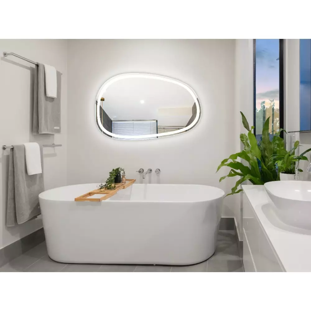 Дзеркало Devit Style асиметричне з LED підсвіткою та тачсенсором 800х500 мм (5415080) Фото - 5