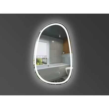 Дзеркало Devit Style асиметричне з тачсенсором та LED підсвідкою 1000х650 мм (5415100)
