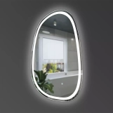 Зеркало Devit Style асимметричное с LED подсветкой и тачсенсором 628x928 мм (5416090) Фото - 3