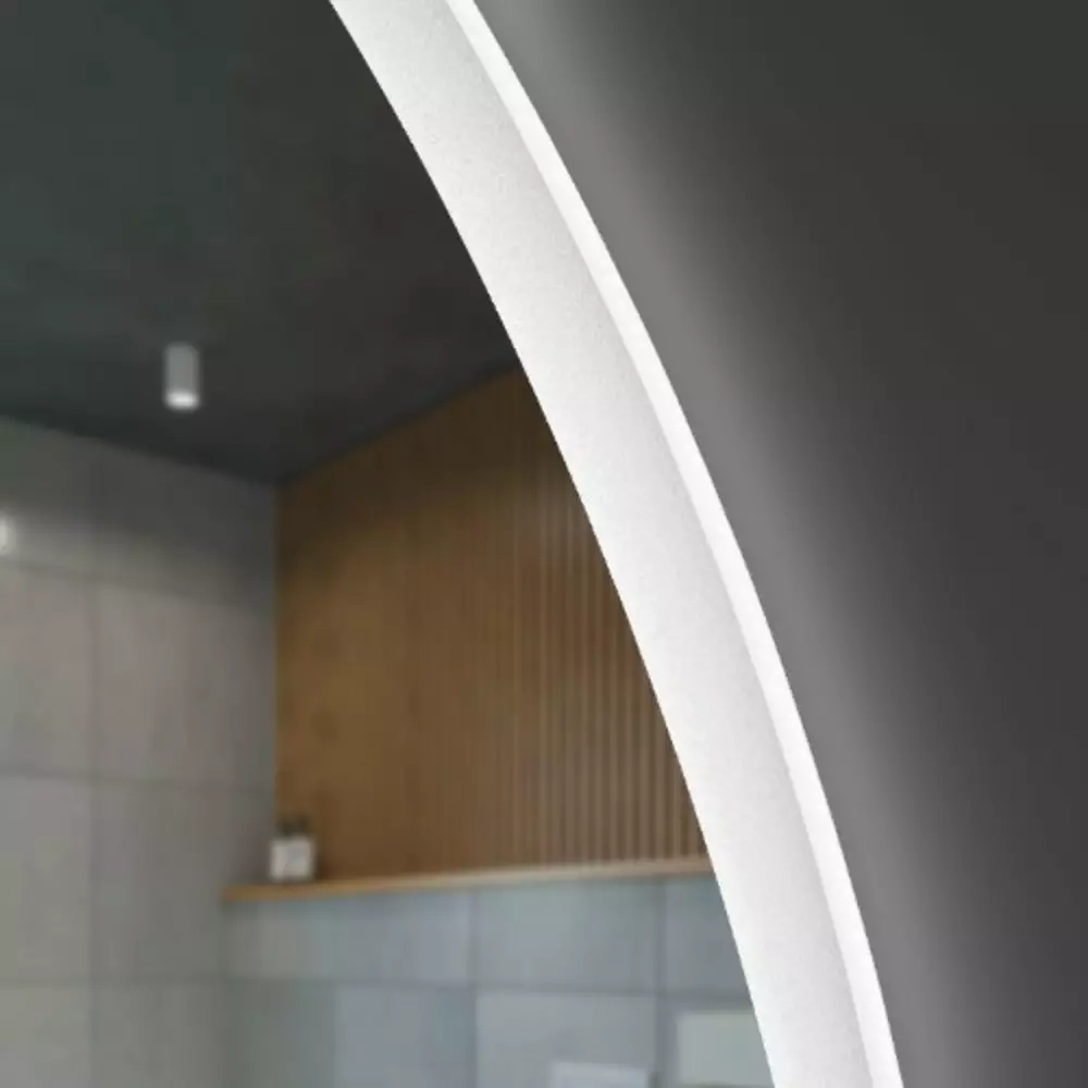 Дзеркало Devit Do It, 950х650 овальне, з тачсенсором та LED підсвідкою (5446595) Фото - 3