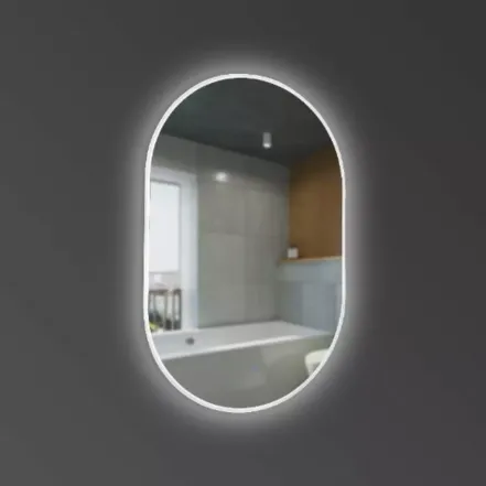 Дзеркало Devit Do It, 950х650 овальне, з тачсенсором та LED підсвідкою (5446595)