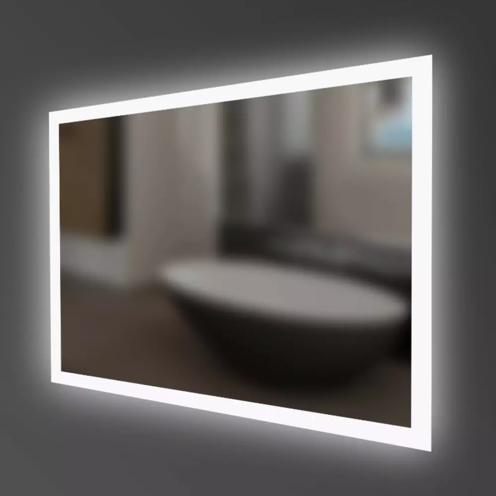Дзеркало Devit Art, 1000x700 мм, з тачсенсором та LED підсвідкою (6032100) Фото - 2
