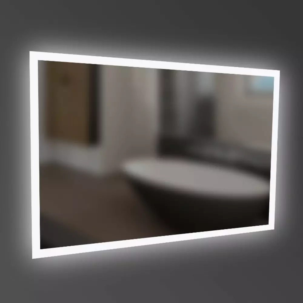 Зеркало Devit Art, 800x600 мм, с тачсенсором и LED подсветкой (6032180) Фото - 1
