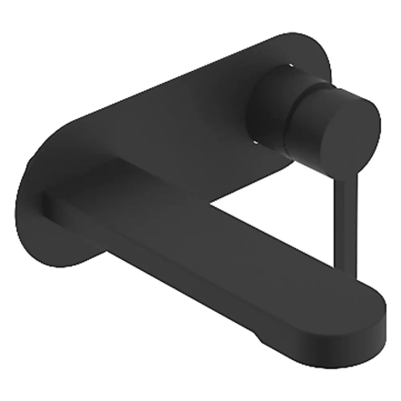 Змішувач прихованого монтажу для раковини Devit Laguna, чорний матовий (8411X110B)