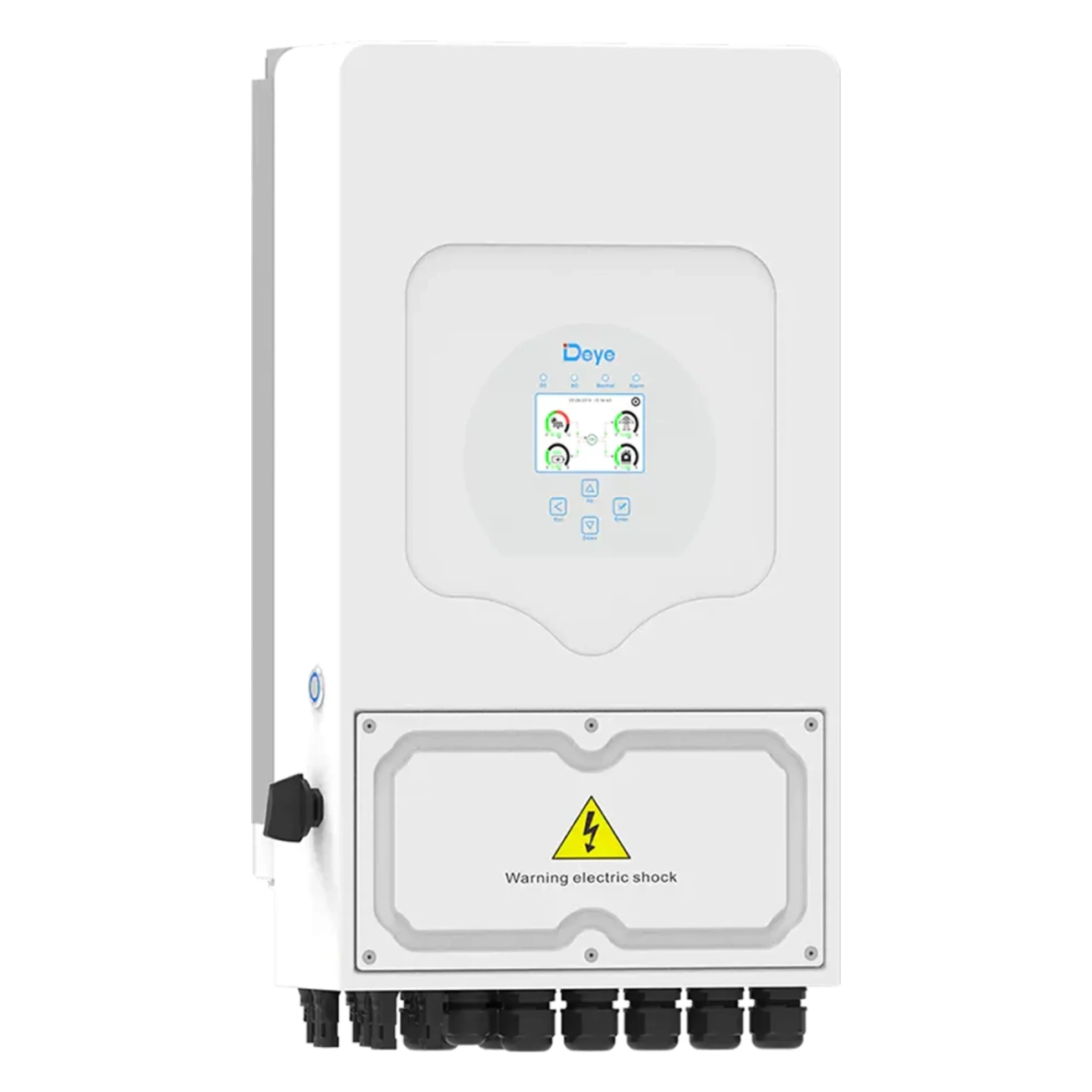 Гібридний інвертор Deye SUN-8K-SG05LP1-EU-AM2-P (LV | 8 кВт 1ф | 2 MPPT) Фото - 1