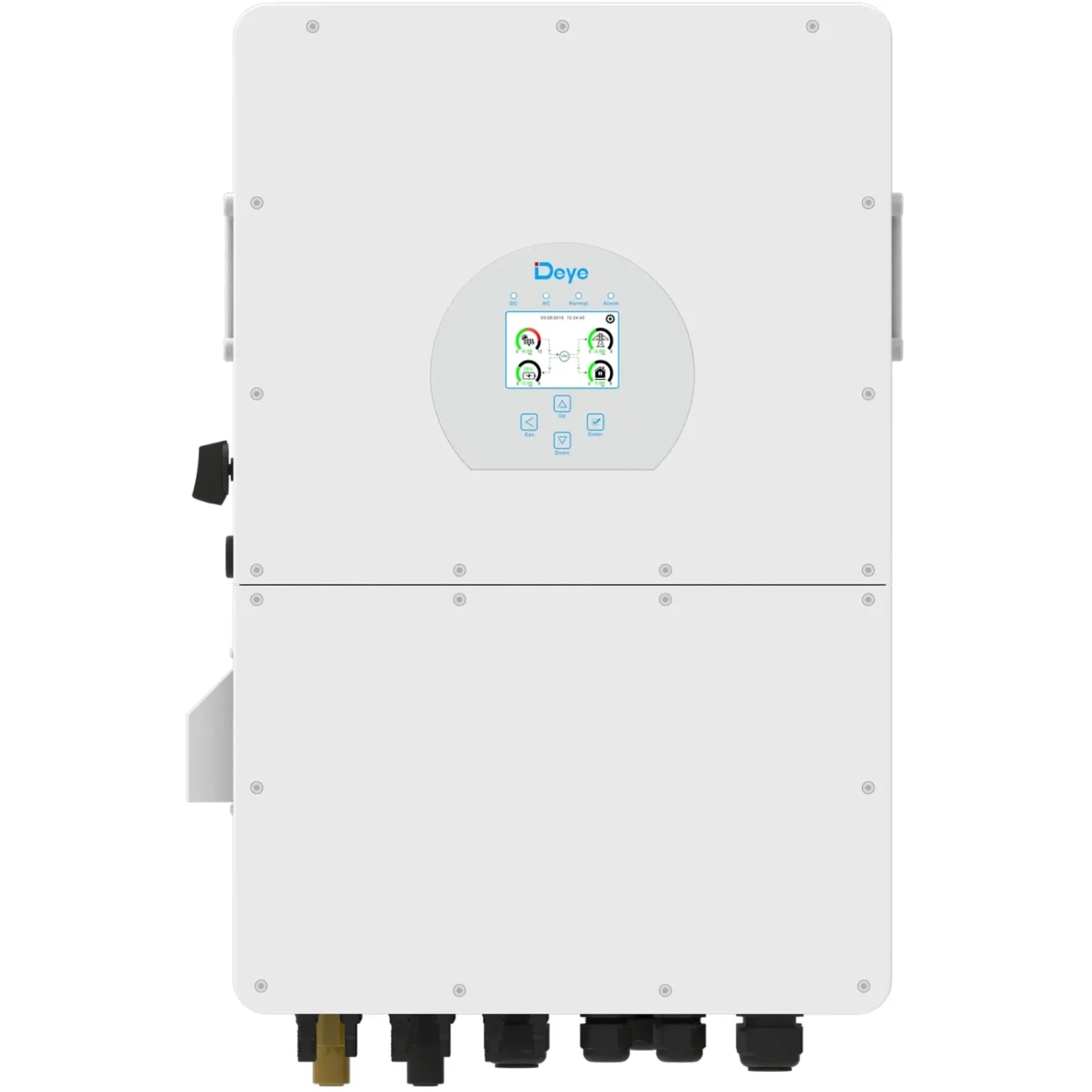 Гибридный высоковольтный инвертор Deye SUN-30K-SG02HP3-EU-AM3 (HV | 30 кВт, 3 фазы | батарея 1x75A | 3 MPPT) Фото - 1