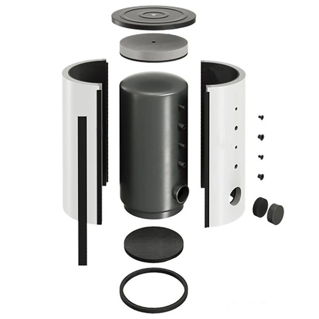 Теплоаккумулятор Drazice NAD 750 v1(TJ 6/4" с изоляцией Neodul) Фото - 2