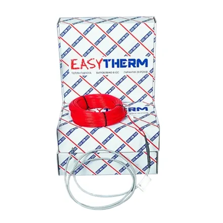 Кабель нагрівальний двожильний Easytherm 21 м