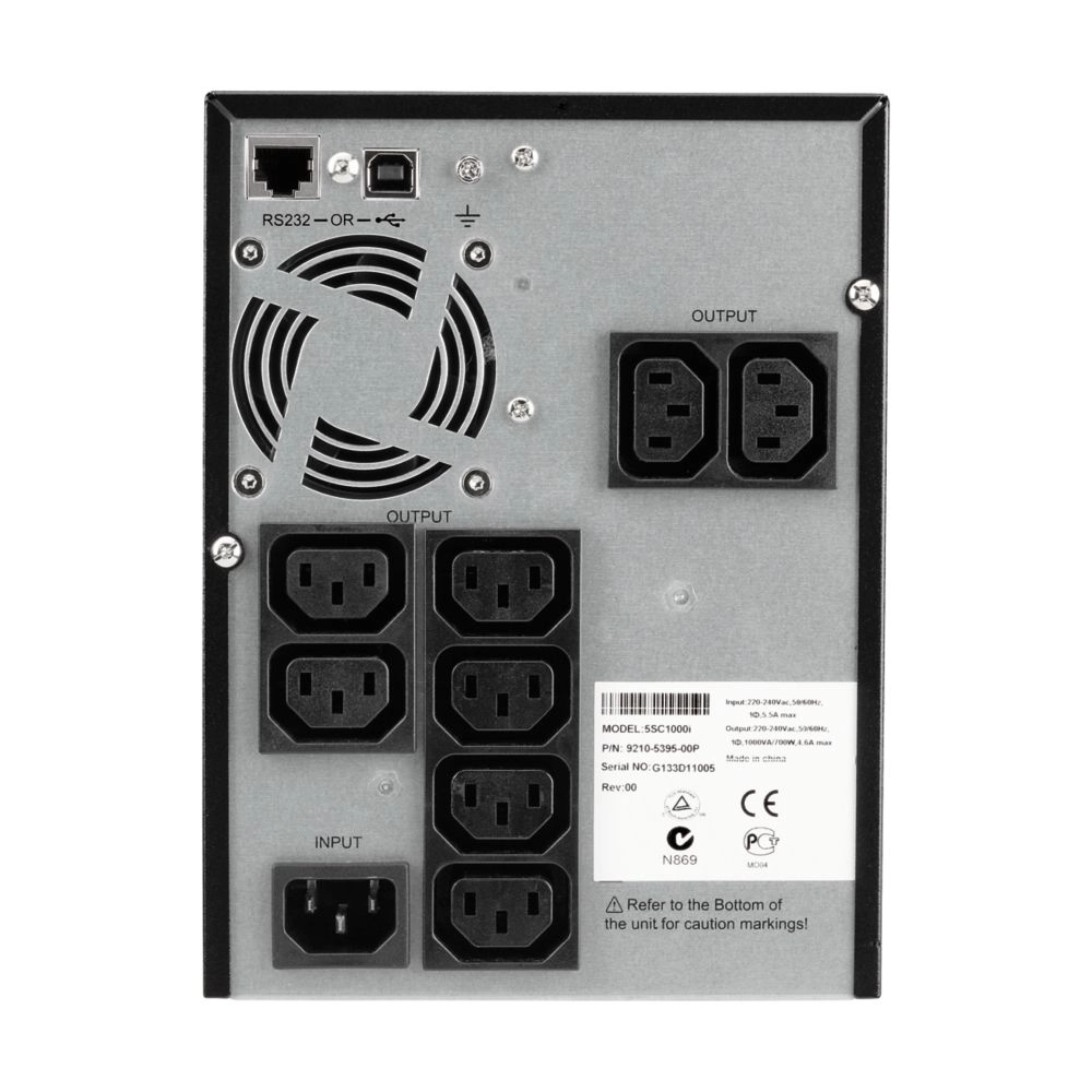 Джерело безперебійного живлення Eaton 5SC 1000VA (5SC1000i) Фото - 1