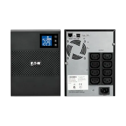 Источник бесперебойного питания Eaton 5SC, 1500VA/1050W, LCD, USB, RS232, 8xC13