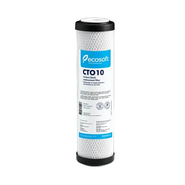 Картридж з пресованого активованого вугілля Ecosoft 2,5x10 (CHVCB2510ECO)