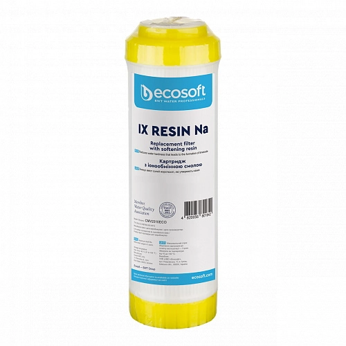Картридж із іонообмінною смолою (Na+) Ecosoft 2,5x10 (CMV2510ECO) Фото - 1