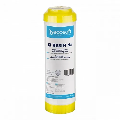 Картридж с ионообменной смолой (Na+) Ecosoft 2,5x10 (CMV2510ECO) Фото - 1