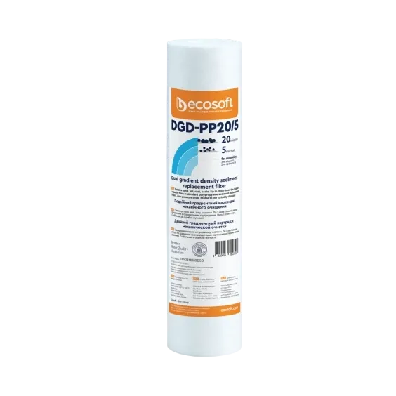 Градиентный картридж из вспененного полипропилена Ecosoft 2,5x10 (CPV2510205ECO)