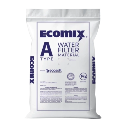 Сорбент Ecosoft Ecomix-A, P для очищення артезіанської та водопровідної води 25 л (ECOMIXA25)