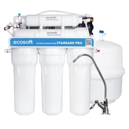 Фільтр для води Ecosoft Standard 5-50P PRO з помпою (MO550MPECOSTD)