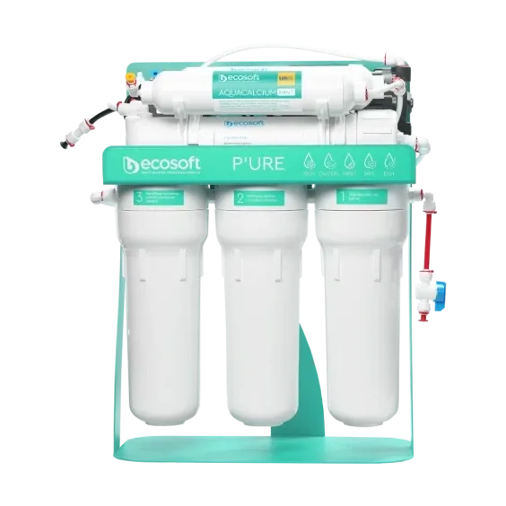 Фільтр зворотного осмосу Ecosoft P’Ure AquaCalcium Mint з помпою на станині (MO675PSMACECO) Фото - 2