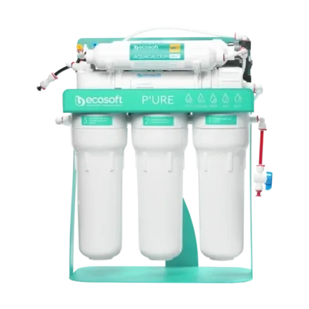 Фільтр зворотного осмосу Ecosoft P’Ure AquaCalcium Mint з помпою на станині (MO675PSMACECO)