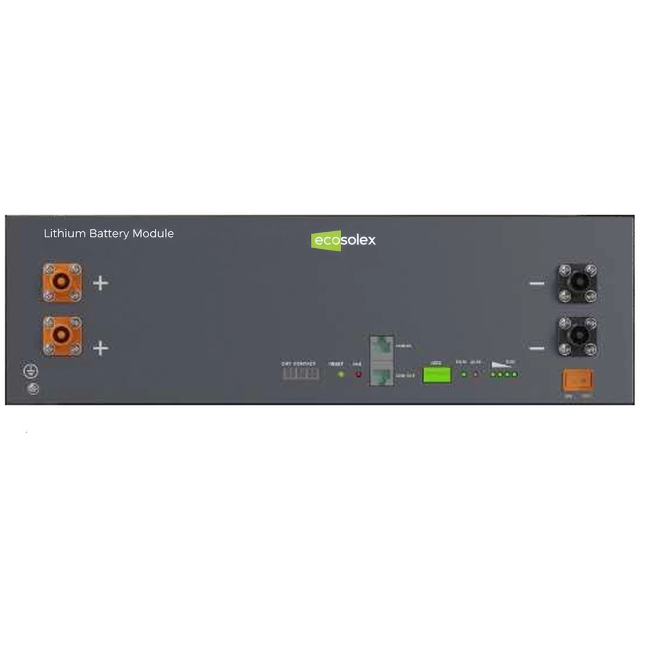 Аккумуляторная батарея Ecosolex RS-R51100A LiFePO4 LV 51,2 В 100 А·ч 5,12 кВт·ч (RS-R51100A) Фото - 1