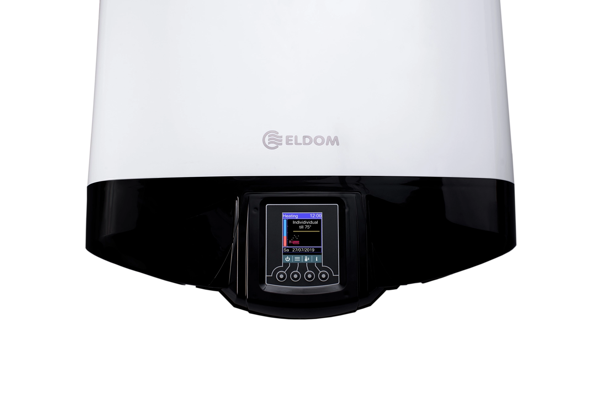 Водонагрівач електричний Eldom GALANT 80  2100+1200 W  DU080W-W ELDOM Фото - 1