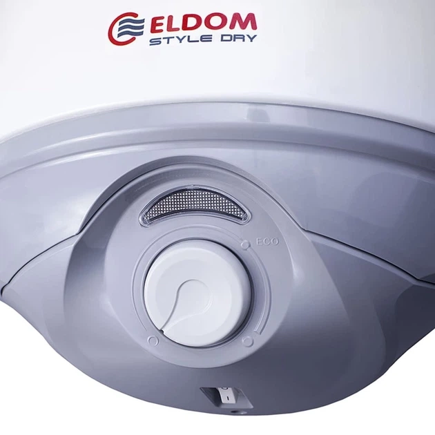 Водонагрівач електричний Eldom Style DRY 80 SLIM  2x1.0 kW WVY08036FD HVS Фото - 1