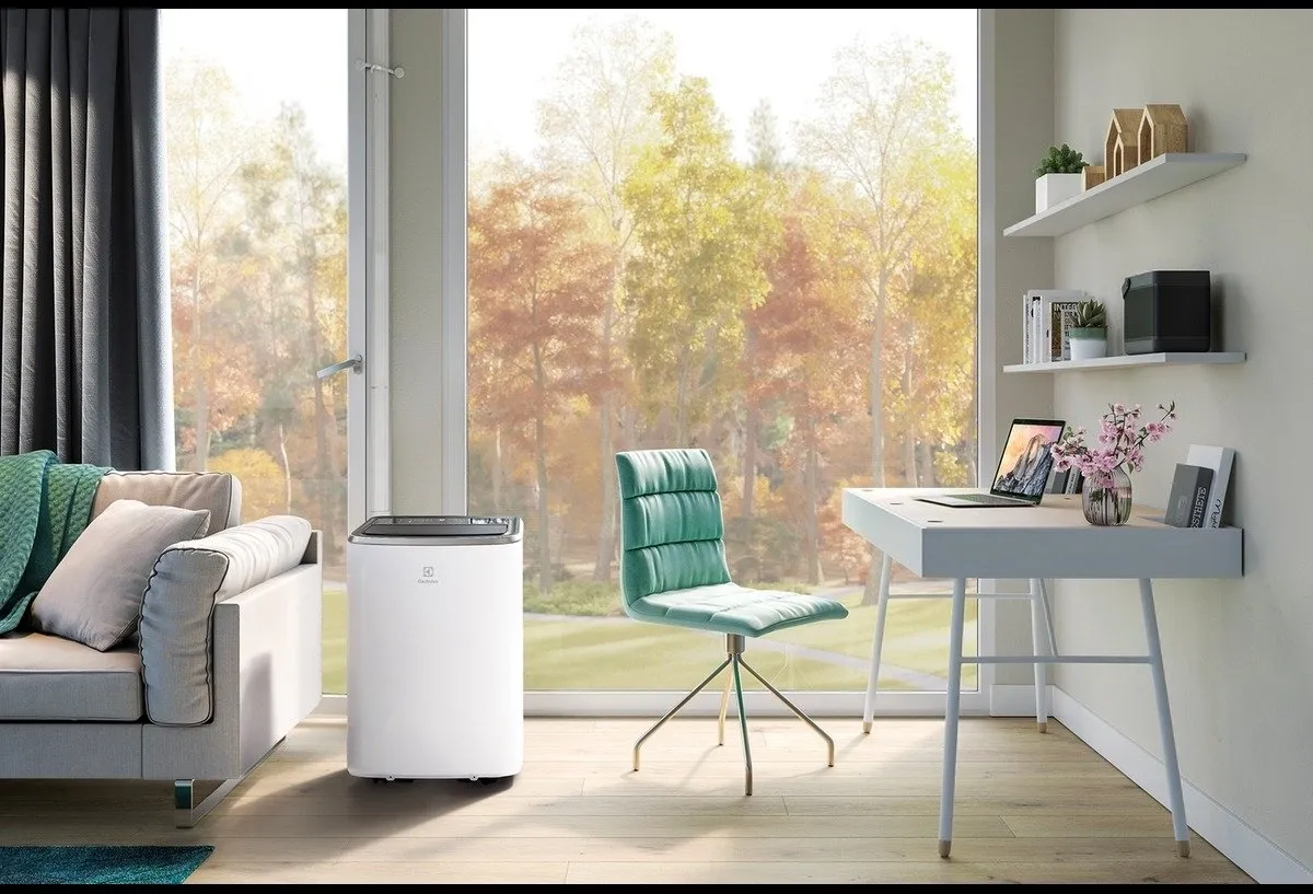 Кондиціонер мобільний Electrolux ChillFlex Pro 25м2 on/off 9000BTU 2.6кВт A/A+ R290 білий Фото - 1
