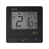 Дротовий термостат для теплових насосів Engo E4-B, Triac 230В чорний 