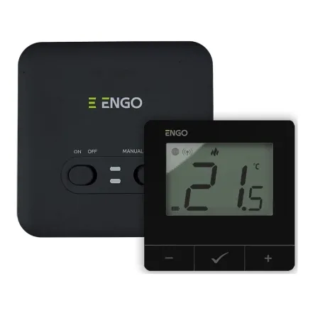 Інтернет терморегулятор бездротовий ENGO, Wi-Fi, чорний (E20i-B)