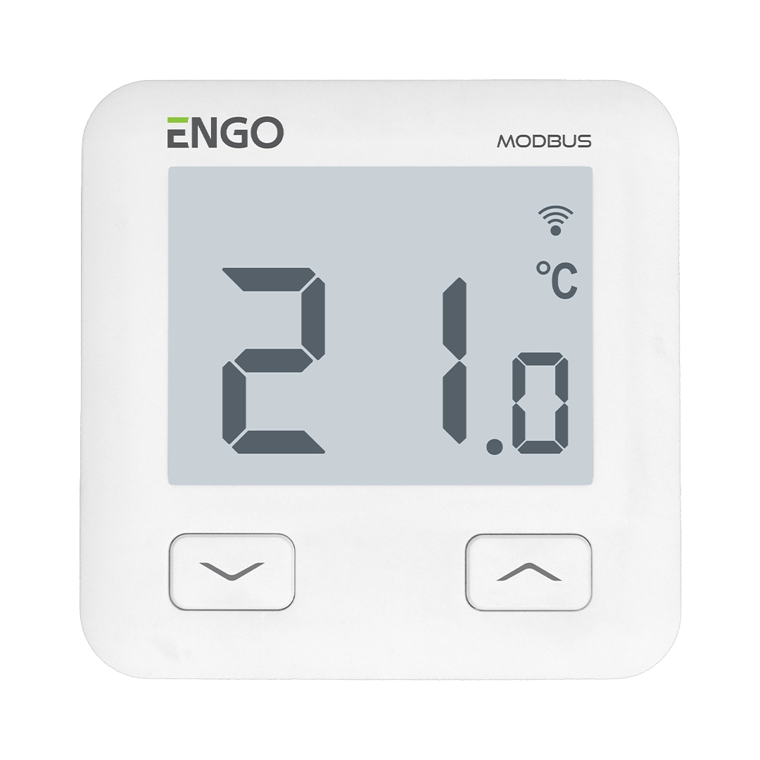 Интернет термостат ENGO MODBUS, Wi-Fi, белый (E10-MBUSW)