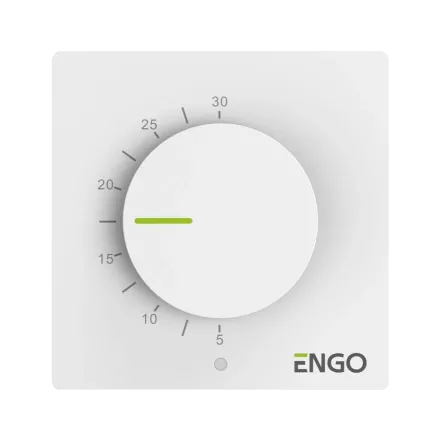Проводной суточный термостат ENGO ESIMPLE-230W, 230 В