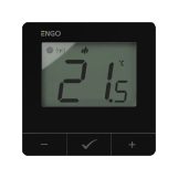 Інтернет терморегулятор ENGO ZigBee/868 МГц, 230 В, чорний (E25-230B)