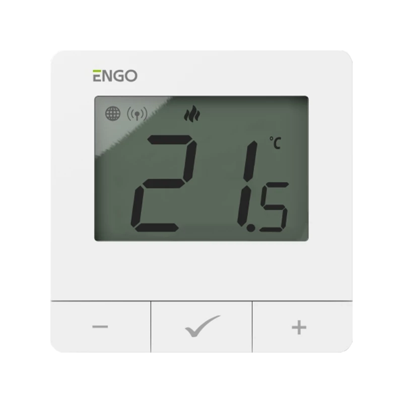 Интернет терморегулятор ENGO ZigBee/868 МГц, 230 В, белый (E25-230W)