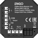 Релейний модуль Engo EREL-12ZB ZigBee 3.0, 12А 