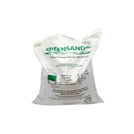 Фільтруюча засипка для знезалізнення води Greensand Plus (14,2л/мішок) (20кг)