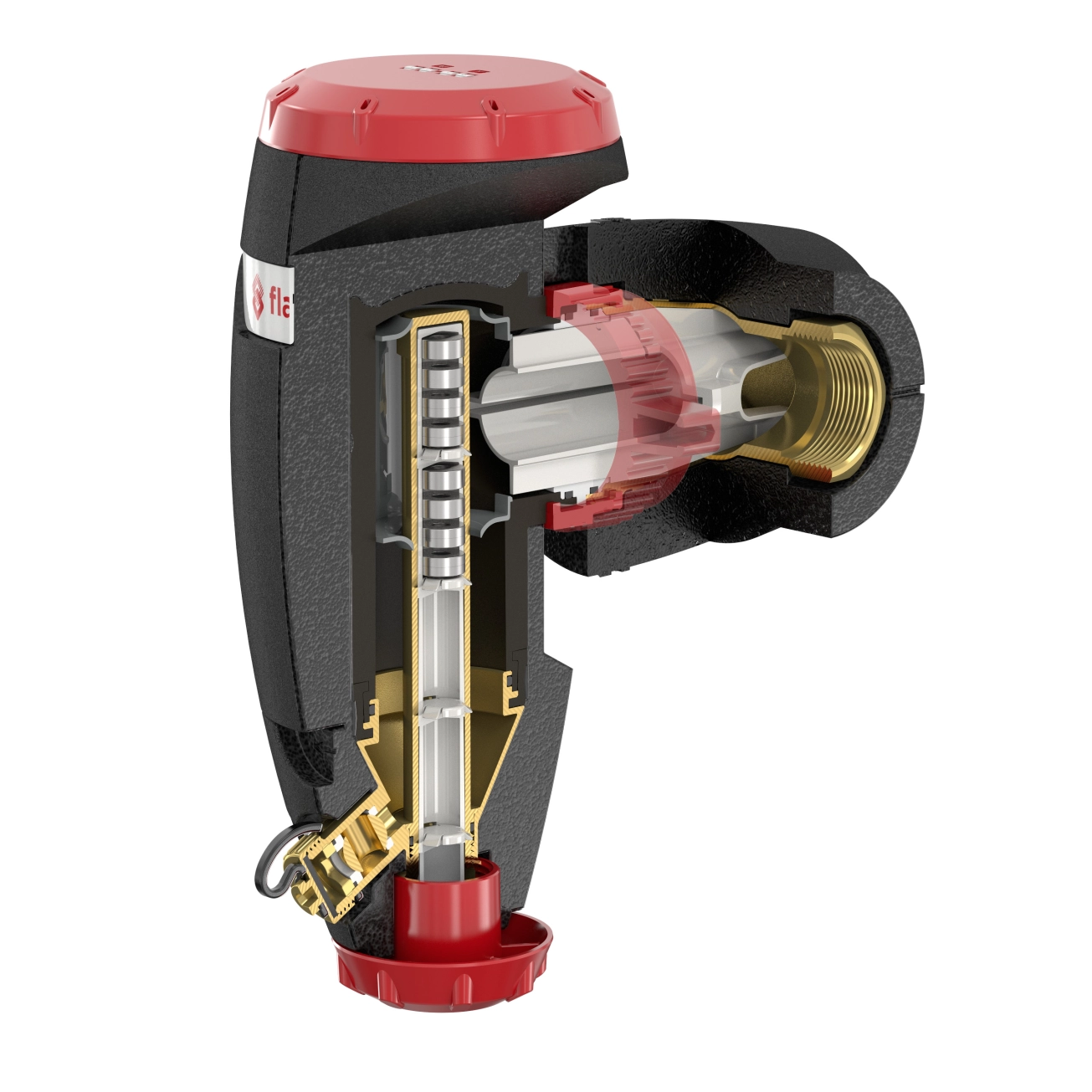 Форсований сепаратор бруду Flamco XStream Clean 2" (11035) Фото - 2