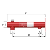 Консоль для настенного монтажа баков Flamco Flexconsole 2-25 л (27911) Фото - 1
