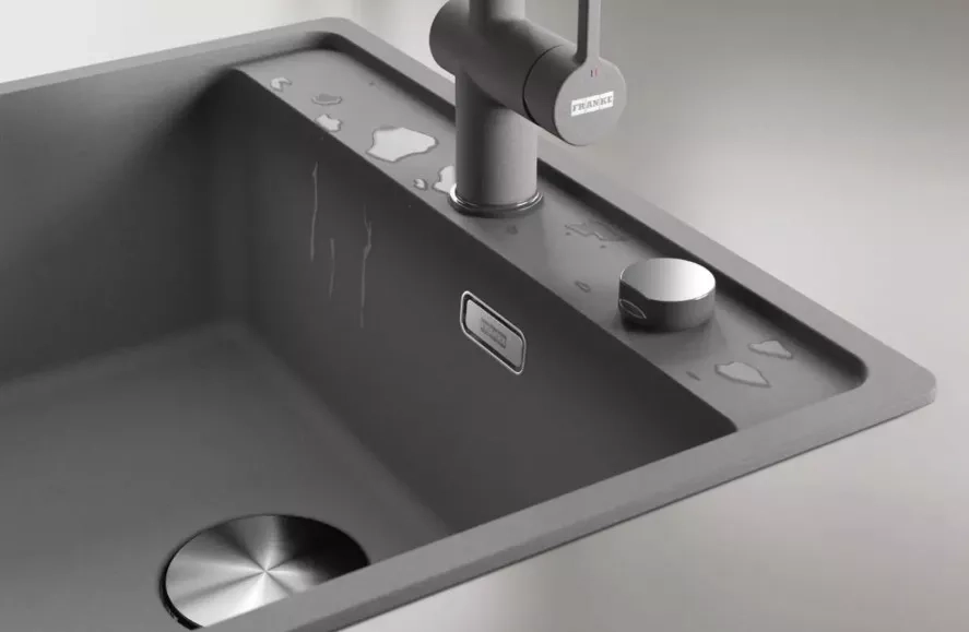 Мийка кухонна Franke Maris MRG 610-37 TL врізний монтаж, онікс (114.0668.861) Фото - 3