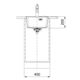 Мойка кухонная Franke Maris MRG 610-37 TL врезной монтаж, оникс (114.0668.861) Фото - 2