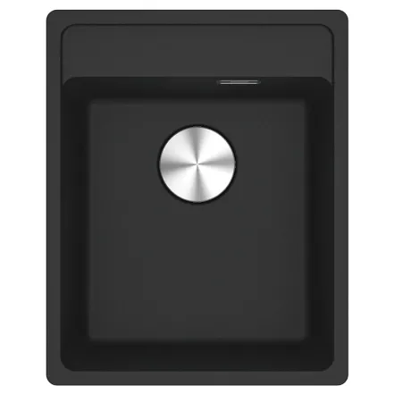 Мийка кухонна Franke Maris MRG 610-37 TL, чорний матовий (114.0668.864)