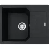Мойка кухонная Franke Urban UBG 611-62, оникс, клипсы (114.0701.807)