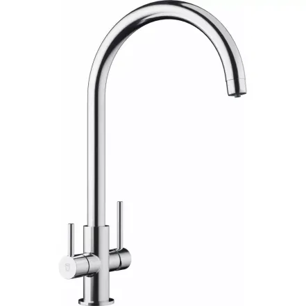 Змішувач для кухні Franke Lina Clear Water з підключенням до фільтра води, хром (120.0703.742)