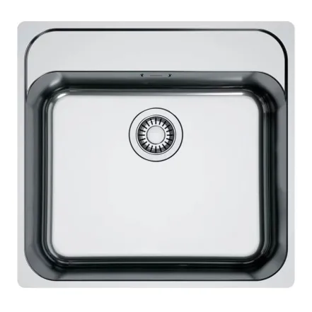 Мийка кухонна Franke Smart, нержавіюча сталь, SRX 210-50 TL, полірована (127.0703.299)