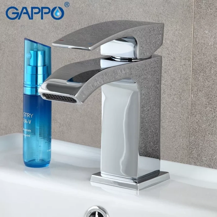 Змішувач для умивальника GAPPO G1007-1, хром Фото - 1