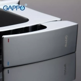 Змішувач для умивальника GAPPO G1007-1, хром Фото - 3