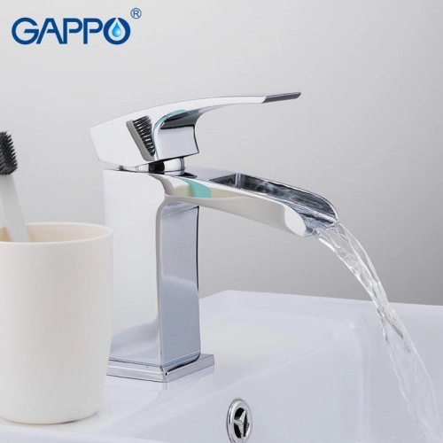 Змішувач для умивальника GAPPO G1007-20, хром Фото - 1