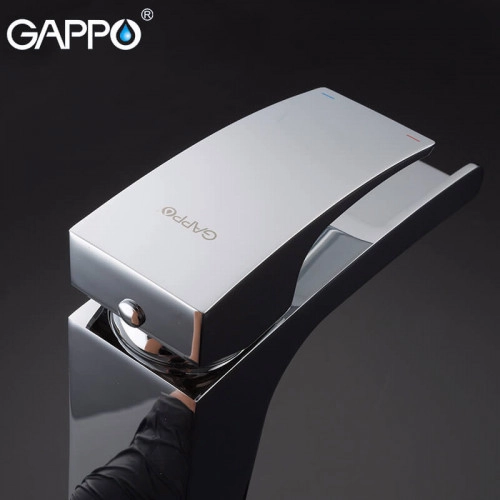 Змішувач для умивальника GAPPO G1007-21, хром Фото - 2
