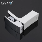 Смеситель для умывальника GAPPO G1007-30, белый/хром Фото - 2