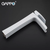 Смеситель для умывальника GAPPO G1007-31, белый/хром Фото - 2