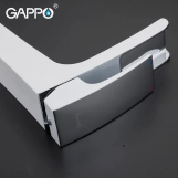 Смеситель для умывальника GAPPO G1007-31, белый/хром Фото - 3